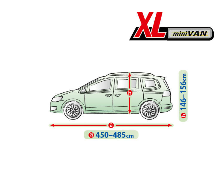 Prelata auto completa Mobile Garage - XL - Mini VAN Garage AutoRide