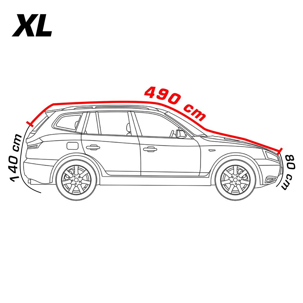 Prelata auto antigrindina - XL - SUV/Off-Road Garage AutoRide