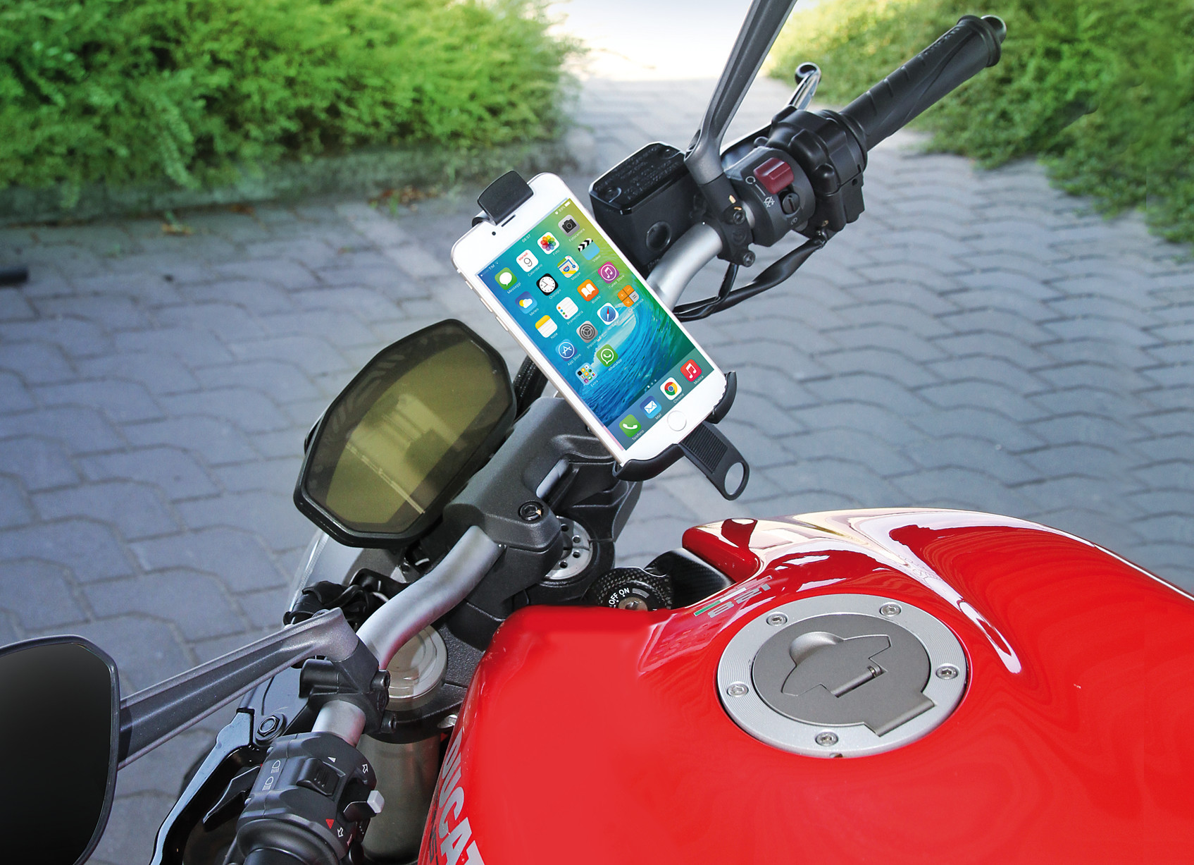 Suport telefon mobil Ridex Mecha pentru bicicleta Garage AutoRide