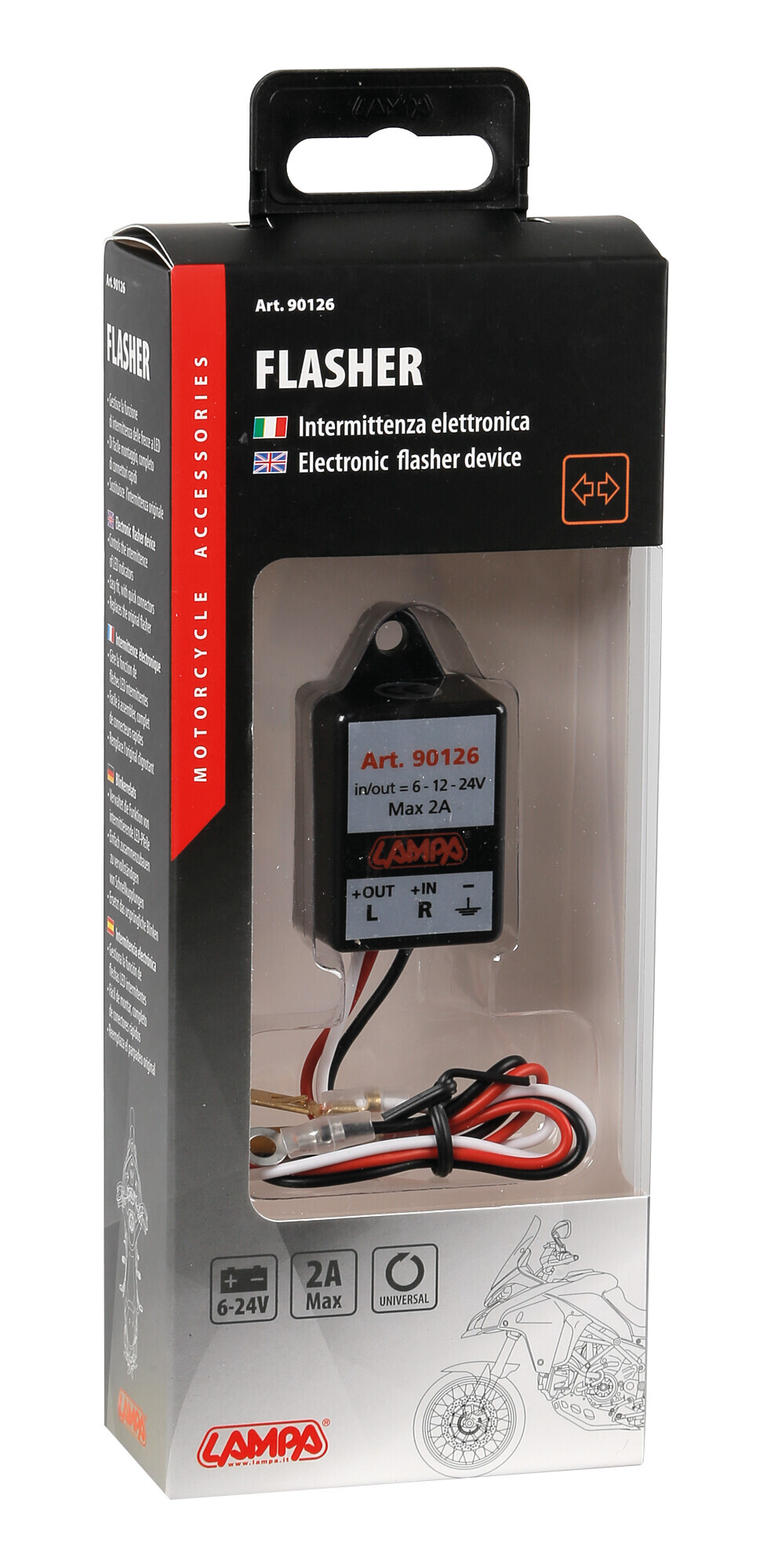 Releu electronic pentru semnalizatoare LED 6/12/24V Garage AutoRide