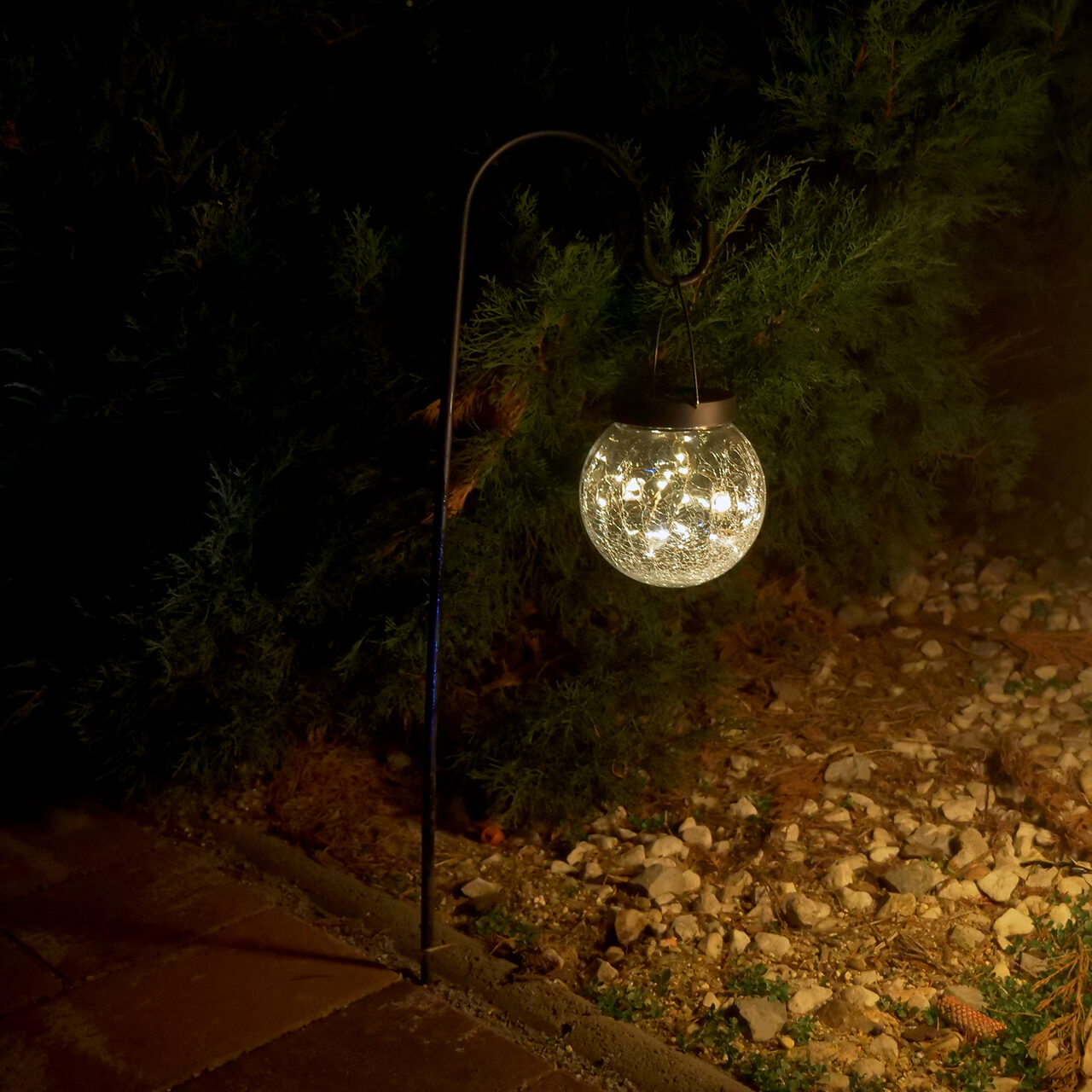 Lampa solara pentru gradina, 20 LED-uri, 75 cm, Rigel GartenVIP DiyLine