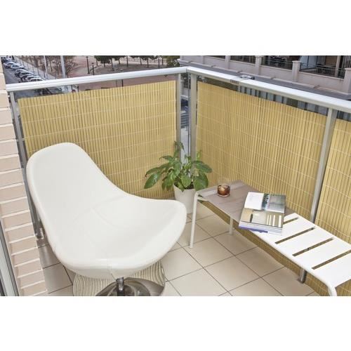 Paravan pentru balcon, terasa, gard PVC, stil bambus, 1300 g/m2, UV, 3x1.5 m GartenVIP DiyLine