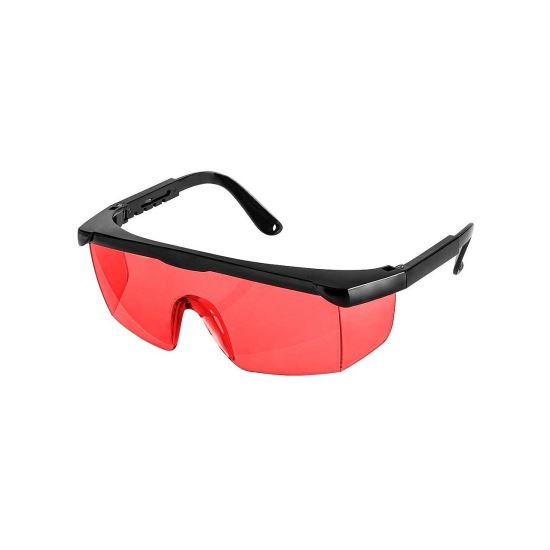 Ochelari de protectie pentru nivele laser, plastic, rosu, NEO GartenVIP DiyLine
