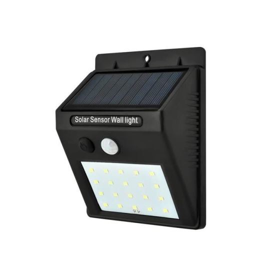 Lampa solara de perete, LED, senzor miscare, 9.5x4.5x12.5 cm GartenVIP DiyLine