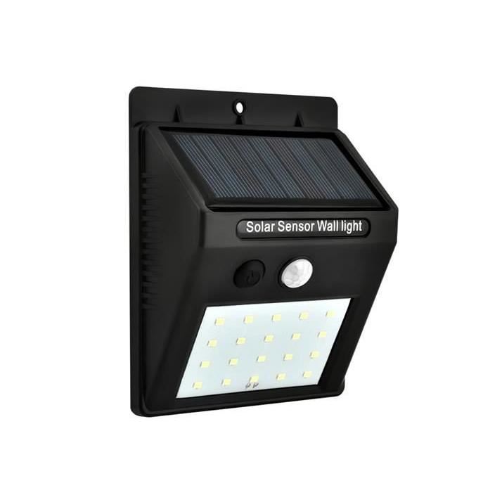 Lampa solara de perete, LED, senzor miscare, 9.5x4.5x12.5 cm GartenVIP DiyLine