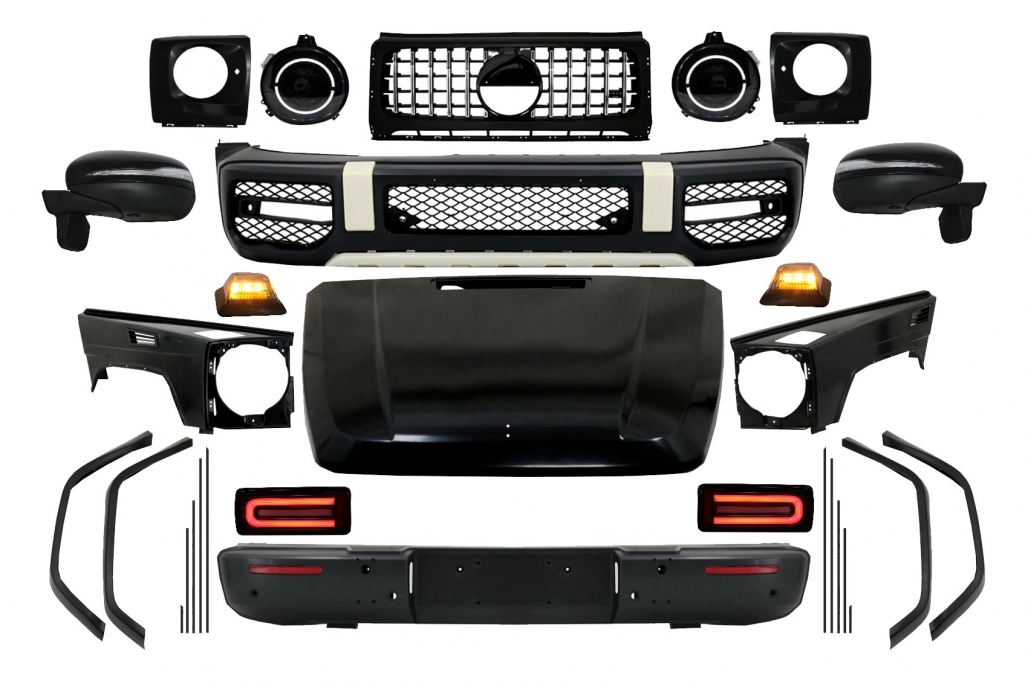 Pachet Exterior de Conversie 2018+ G63 Design Mercedes W463 G-Class (1989-2018) Performance AutoTuning