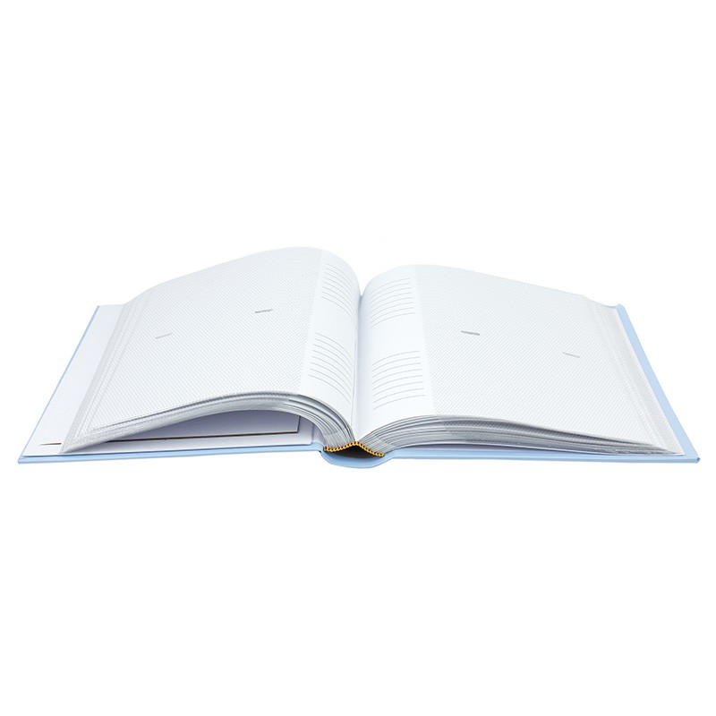 Album foto baby personalizabil, 200 poze, 10x15, amprente bebelus, cutie culoare albastru MultiMark GlobalProd