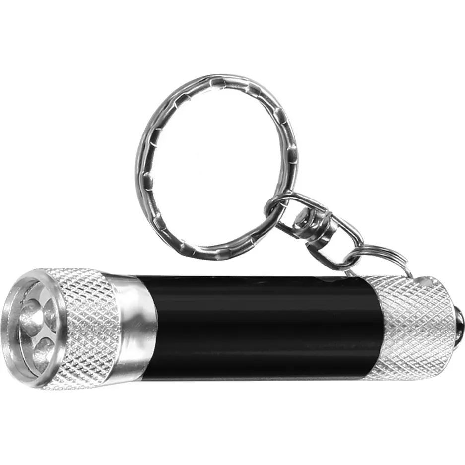 Breloc cu lumina uv, 3 led-uri, mini lanterna, 365 nm, negru MultiMark GlobalProd