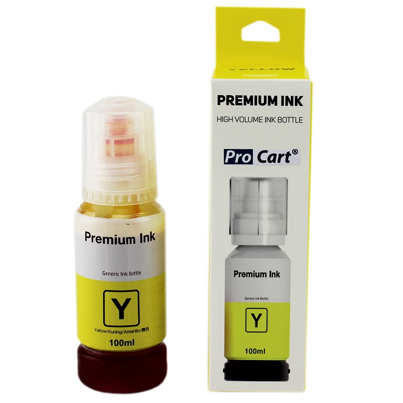 Cerneala compatibila premium epson l103 ecotank, flacon xxl 100 ml culoare galben MultiMark GlobalProd