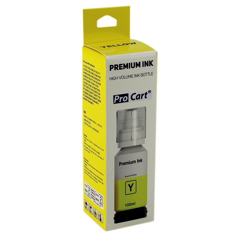 Cerneala compatibila premium epson l103 ecotank, flacon xxl 100 ml culoare galben MultiMark GlobalProd