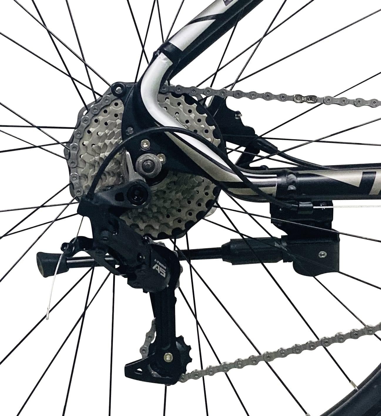 Bicicleta mountain bike 27.5 inch, schimbator 27 viteze, cadru aluminiu, frane hidraulice, rosu, genio MultiMark GlobalProd