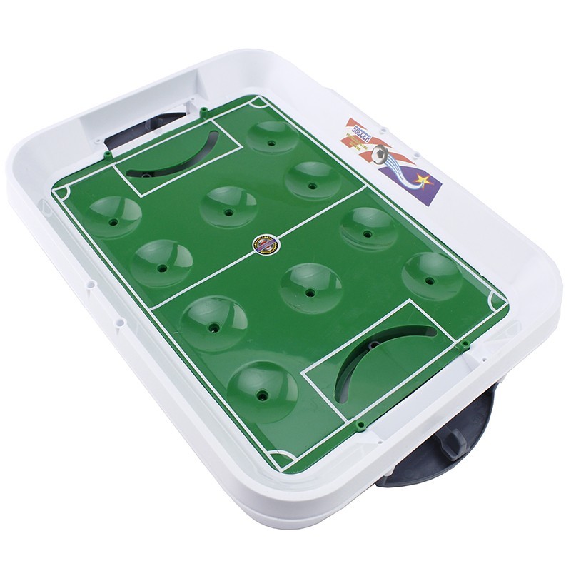 Masuta de fotbal, 12 jucatori, 24 steaguri, tabela, portar cu glisor, 34x25.5 cm MultiMark GlobalProd