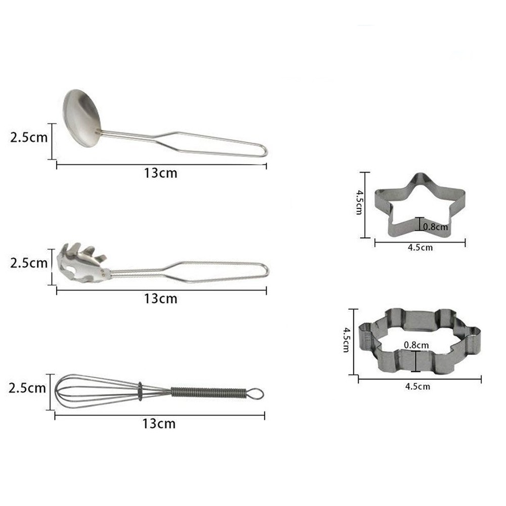 Set chef copii, sort si ustensile pentru gatit, 8 piese MultiMark GlobalProd