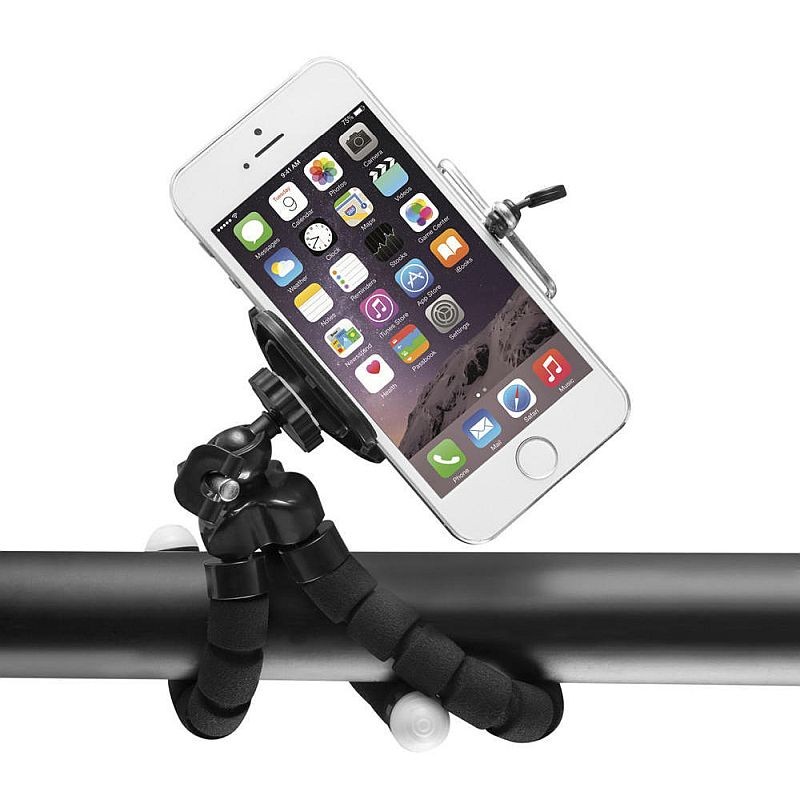 Mini trepied flexibil pentru telefonul mobil, reglabil, portabil, 3 brate fixare, dimensiune compacta MultiMark GlobalProd