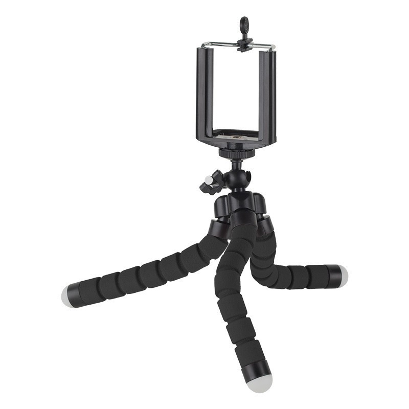 Mini trepied flexibil pentru telefonul mobil, reglabil, portabil, 3 brate fixare, dimensiune compacta MultiMark GlobalProd