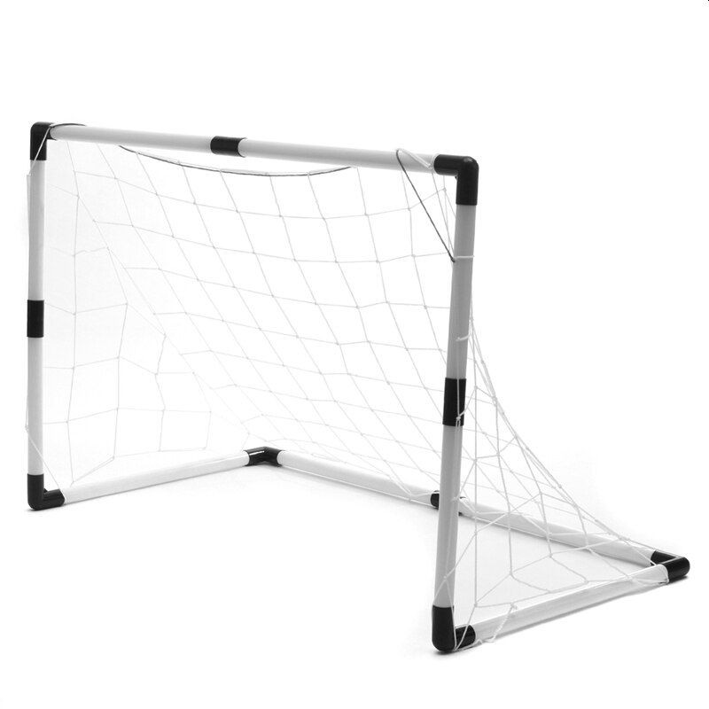 Set poarta cu plasa pentru fotbal, minge, pompa, 120x57x63 cm MultiMark GlobalProd