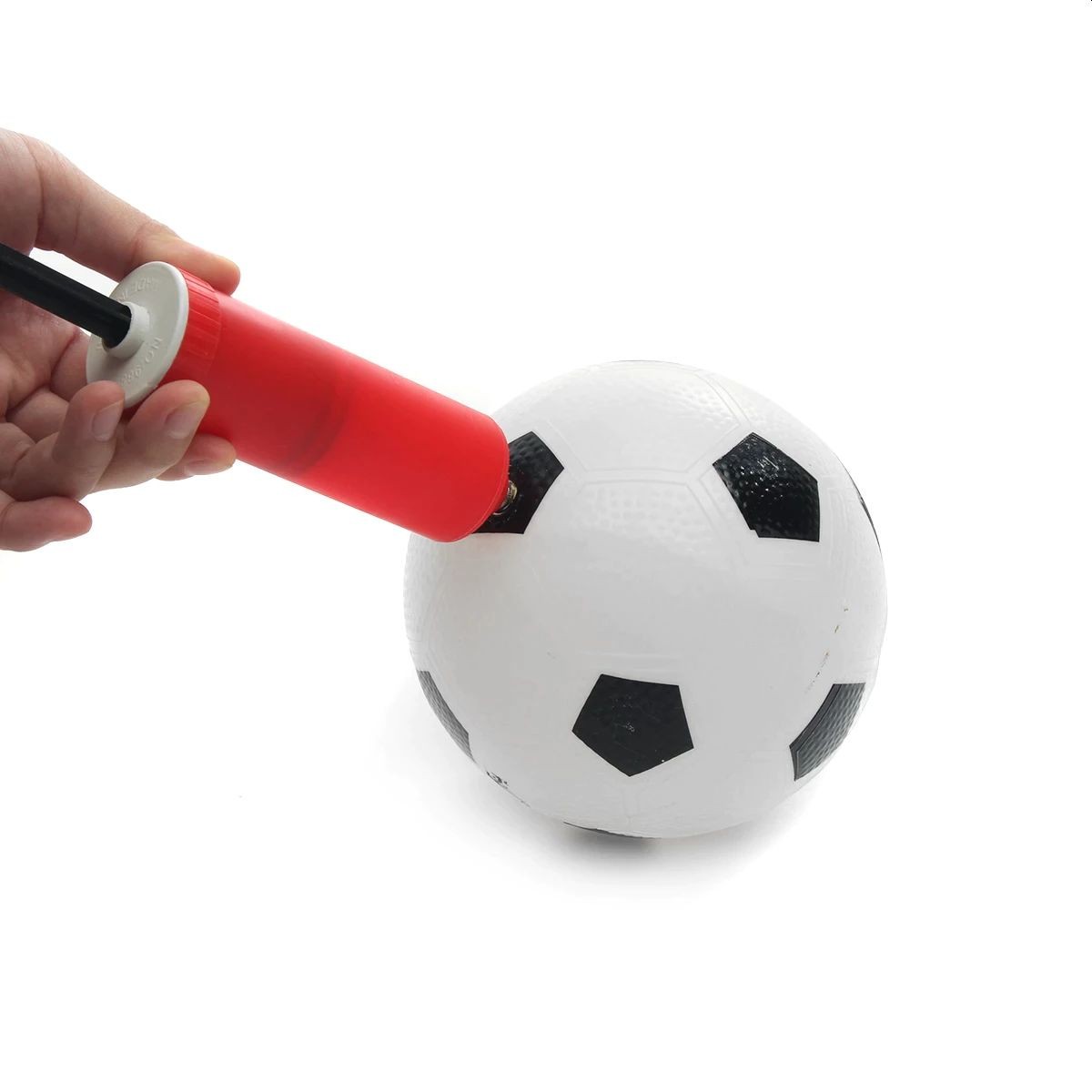 Set poarta cu plasa pentru fotbal, minge, pompa, 120x57x63 cm MultiMark GlobalProd