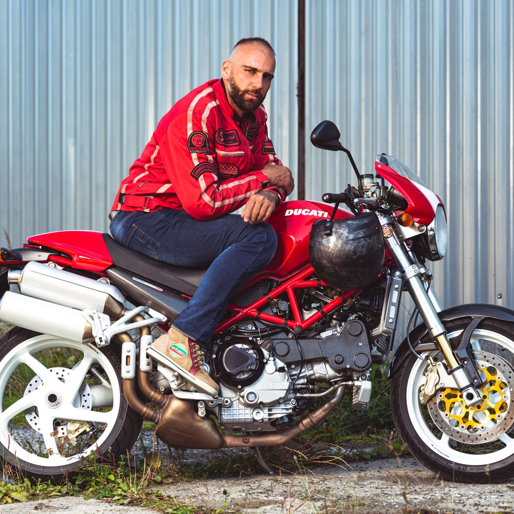 Pantaloni Moto Barbati Jeans W-TEC Feeldy Albastru FitLine Training