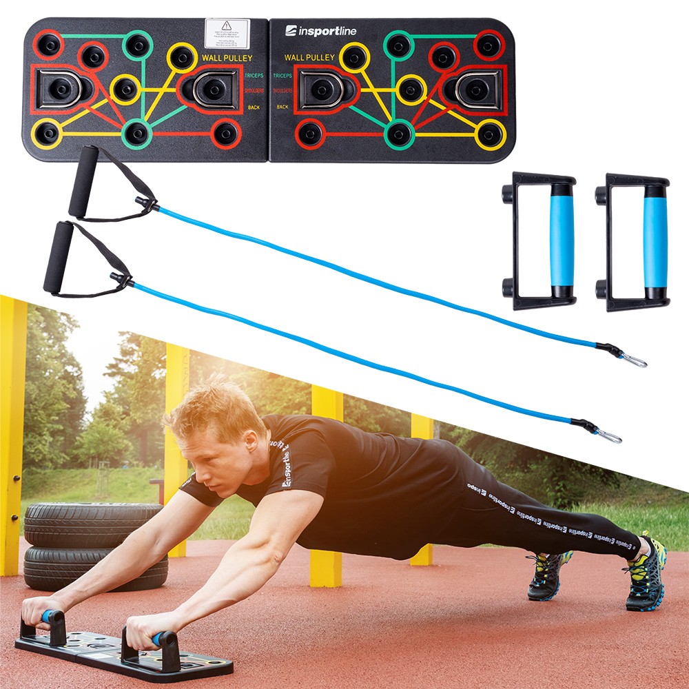 Placa Multifunctionala Flotari inSPORTline Pushap FitLine Training