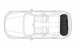 Covor portbagaj tavita Renault Captur 2x4 2016-> COD: PB 6547 PBA1 Automotive TrustedCars