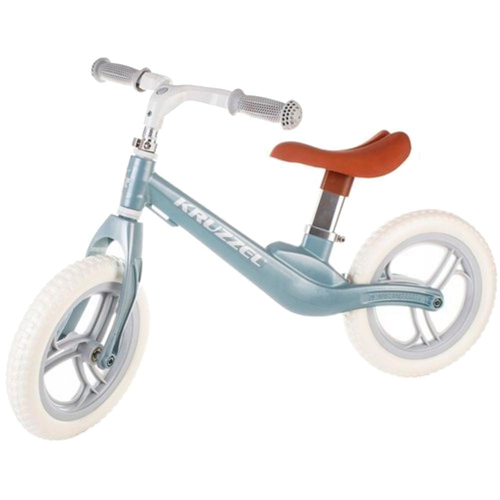Bicicleta fara Pedale pentru Copii, Roti 12 inch din Spuma EVA, Inaltime Ghidon si Scaun Reglabile, Albastru