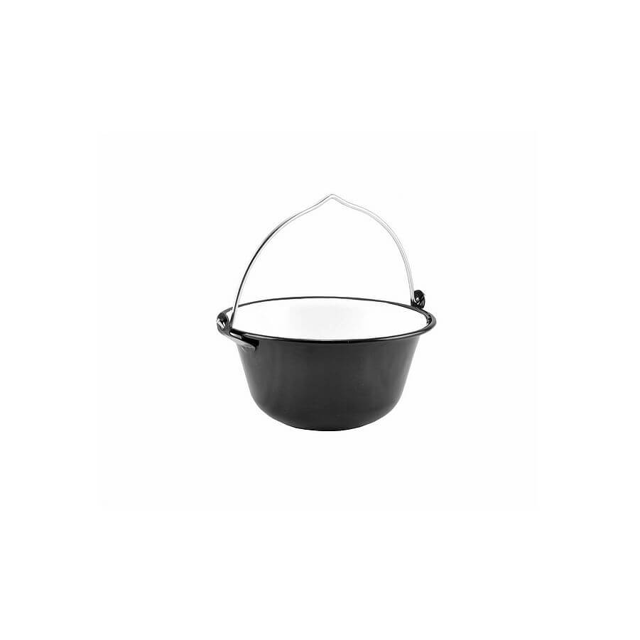 Ceaun emailat 0,8 litri pentru servire - negru - Handy KitchenServ