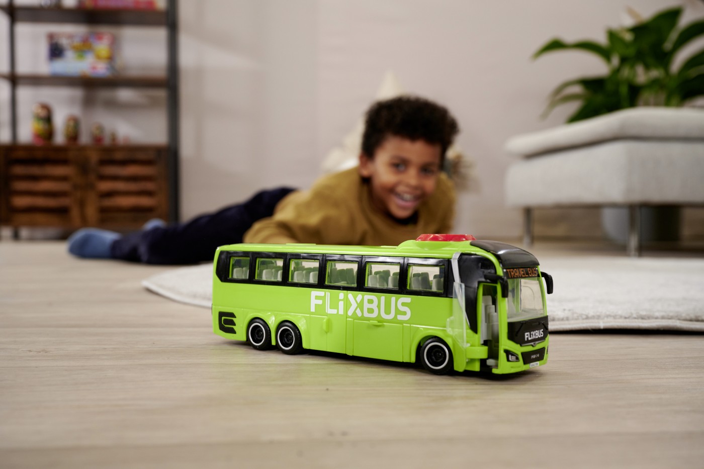DICKIE AUTOCAR FLIXBUS MAN LIONS COACH 26.5CM SuperHeroes ToysZone