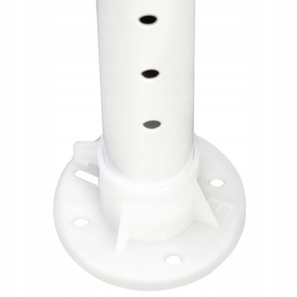 Cort Pavilion 3x6 m cu Pereti Laterali si Ferestre pentru Petrecere, Evenimente, Curte sau Gradina, Culoare Alb