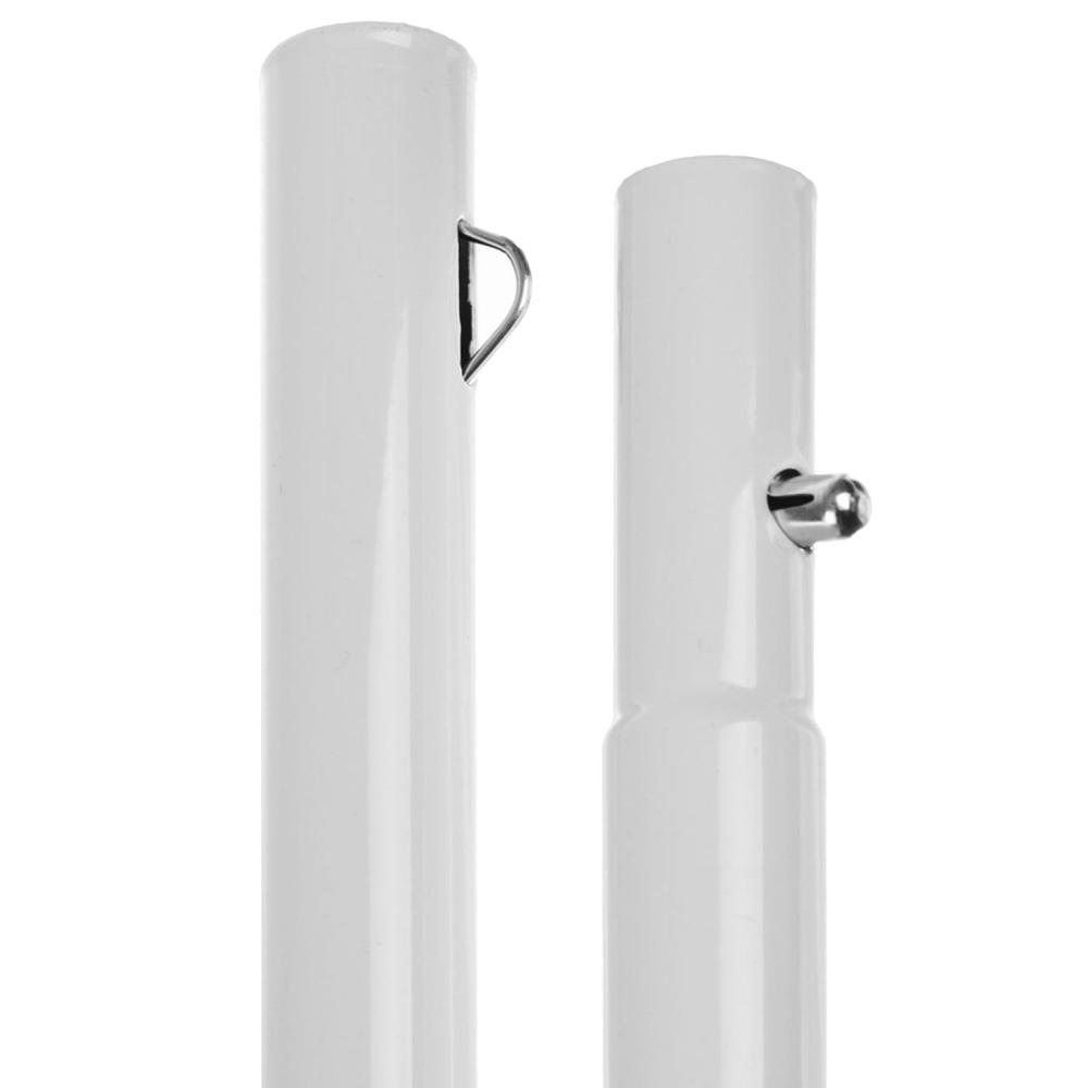 Cort Pavilion 3x6 m cu Pereti Laterali si Ferestre pentru Petrecere, Evenimente, Curte sau Gradina, Culoare Alb