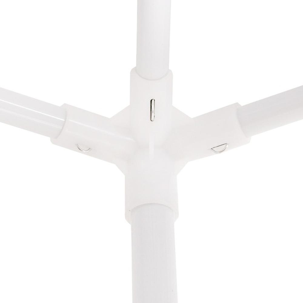 Cort Pavilion 3x6 m cu Pereti Laterali si Ferestre pentru Petrecere, Evenimente, Curte sau Gradina, Culoare Alb