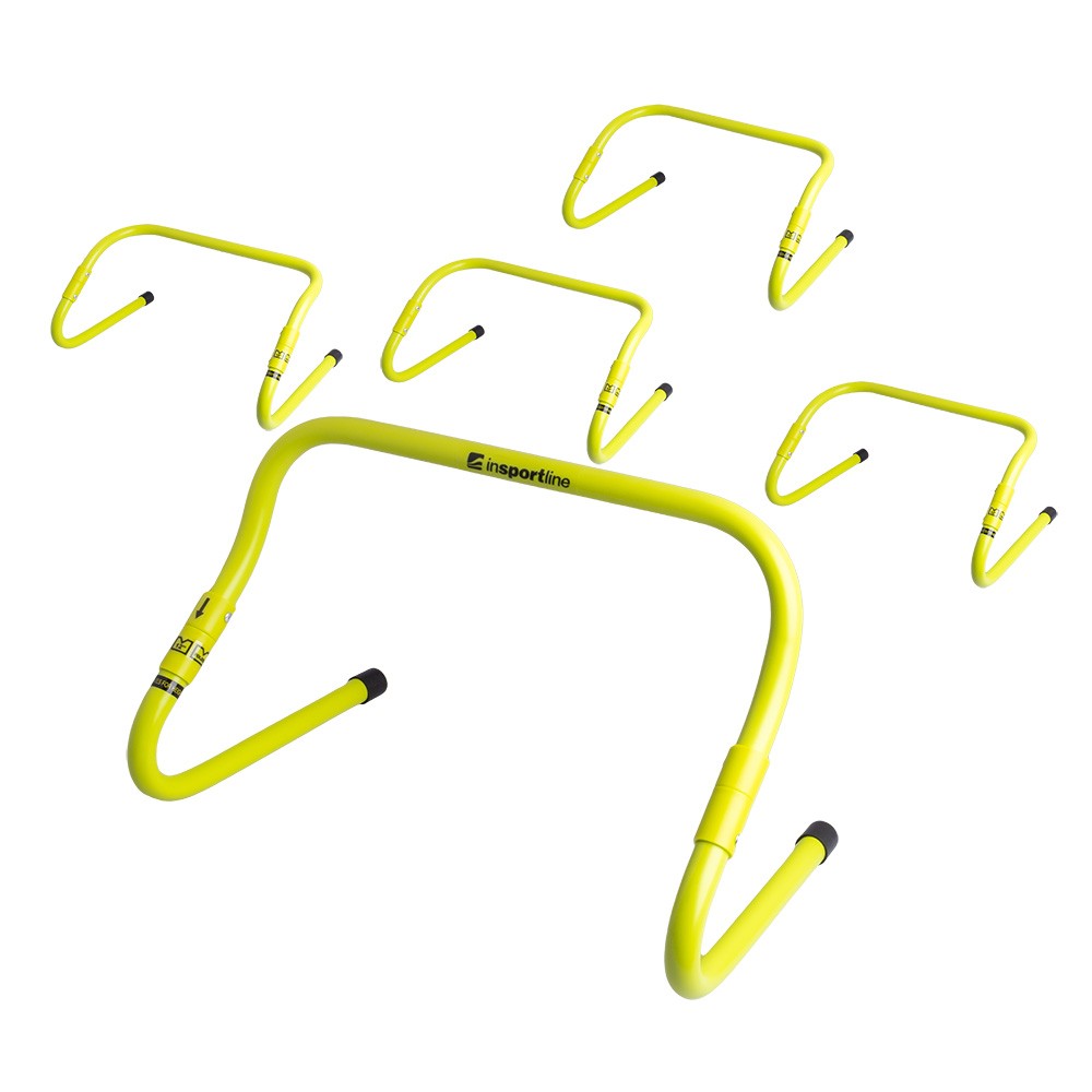 Set Obstacole Ajustabile inSPORTline HurdSet – 5-bucati FitLine Training