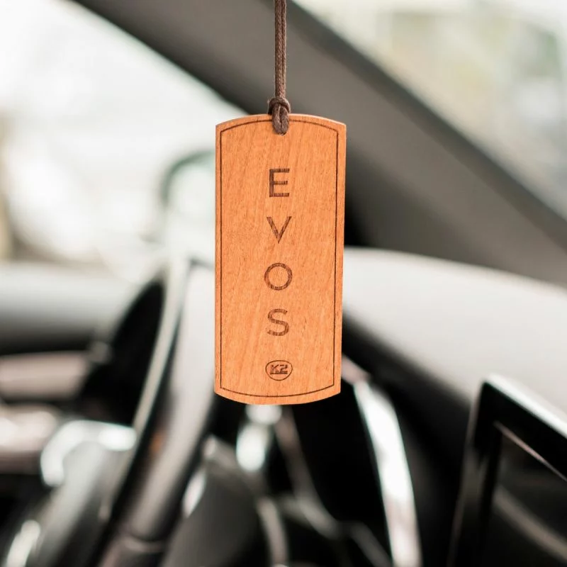 Odorizant auto din lemn Evos - Hunter Garage AutoRide