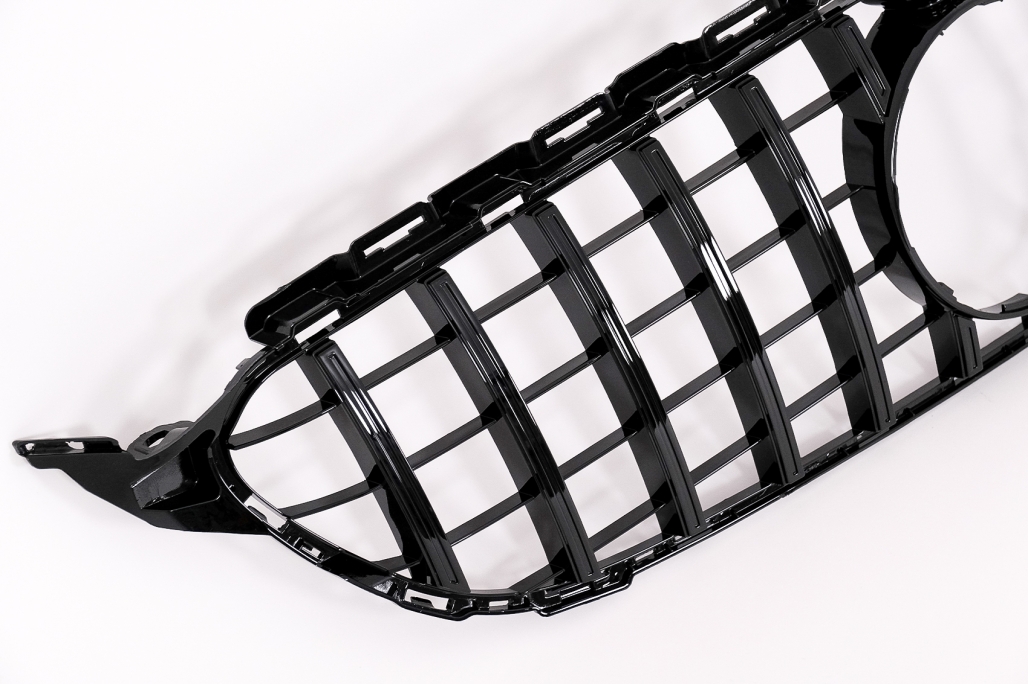 Grila Centrala Mercedes C-Class W205 S205 A205 C205 (2014-2018) GT-R Panamericana Design Negru Performance AutoTuning