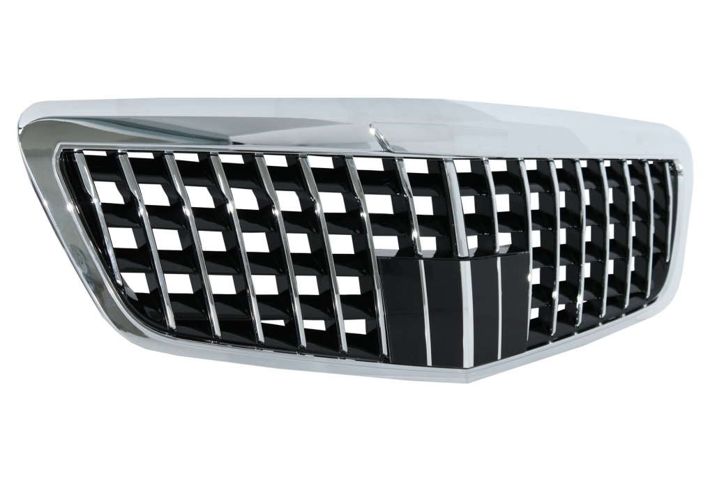 Grila Centrala Mercedes S-Class W221 Facelift (2010-2013) Vertical Design Performance AutoTuning