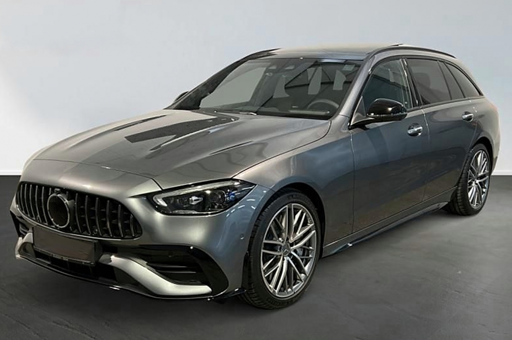 Grila Centrala Mercedes Clasa C W206 Sedan S206 T-Modell (2021-) GT-R Panamericana Design Negru Performance AutoTuning