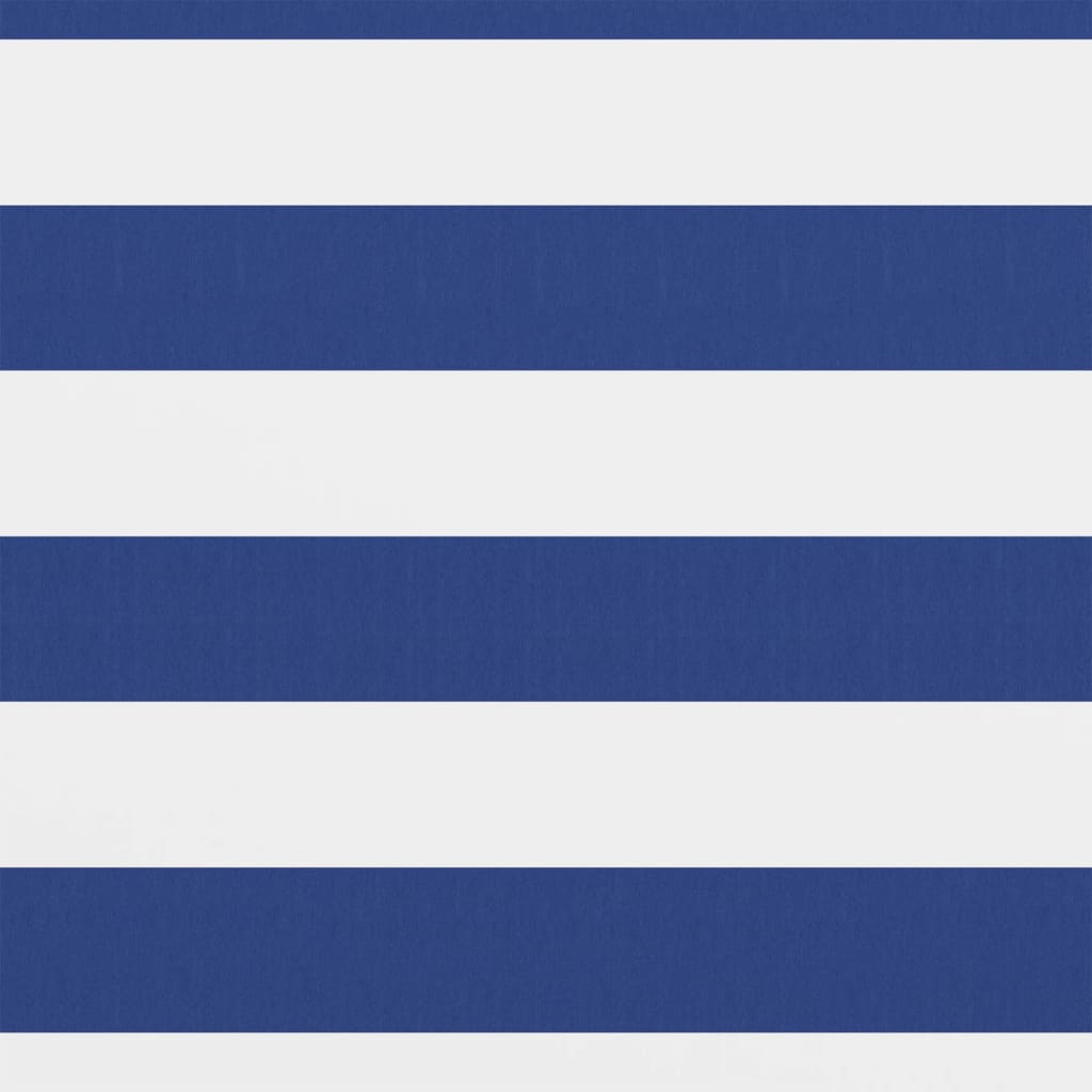 Paravan de balcon, alb și albastru, 120x300 cm, țesătură oxford GartenMobel Dekor