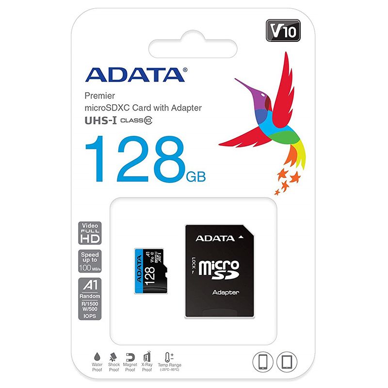 MICRO SD CARD 128GB CLASS 10 ADATA EuroGoods Quality