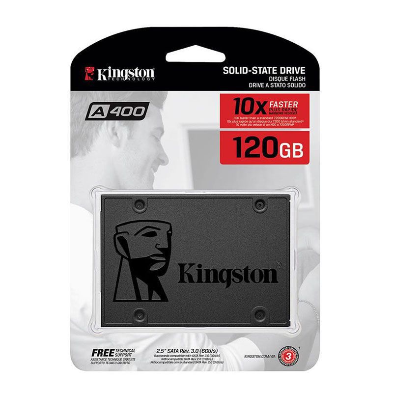 SSD 120GB SATA3 A400 KINGSTON EuroGoods Quality