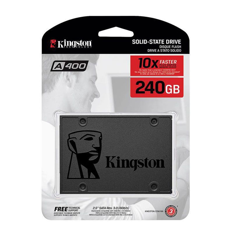 SSD 240GB SATA3 A400 KINGSTON EuroGoods Quality