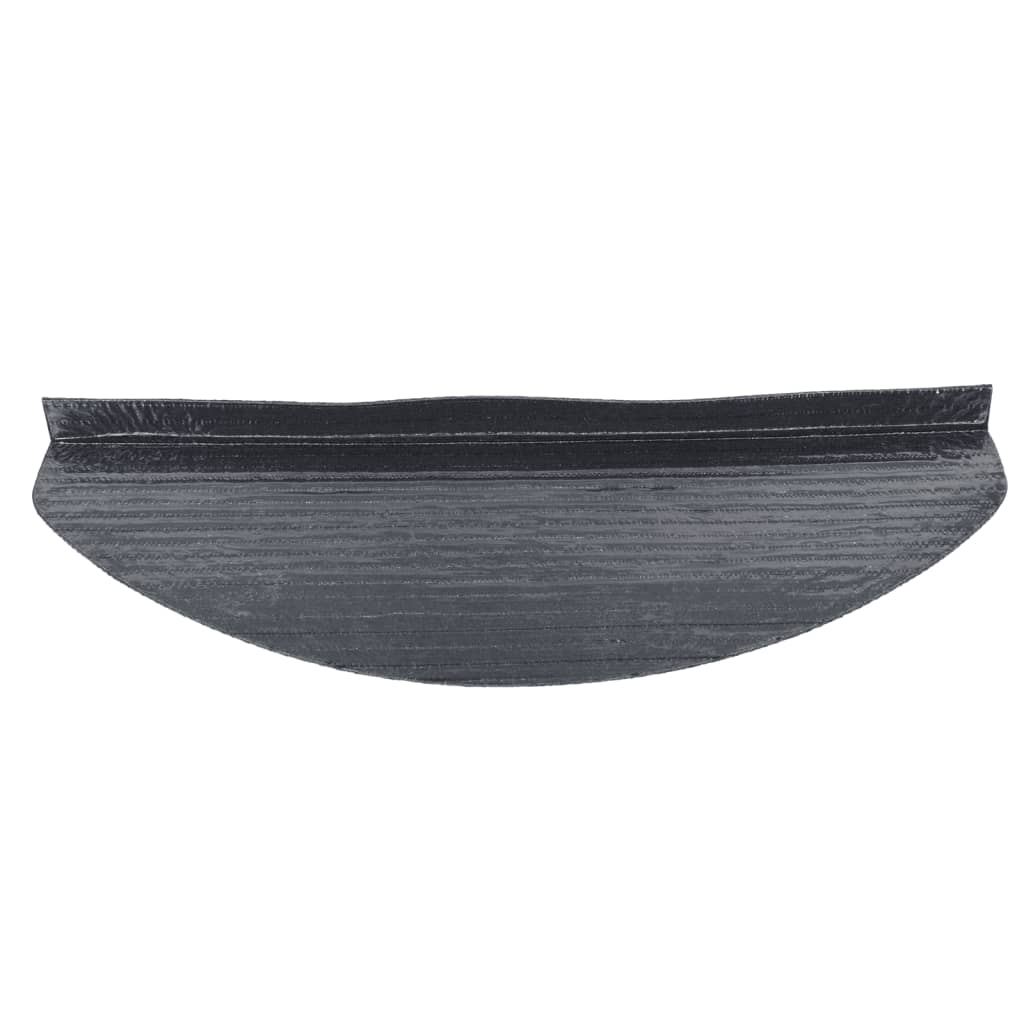 Covorașe scări autoadezive, 15 buc., gri, 65x22,5x3,5 cm GartenMobel Dekor