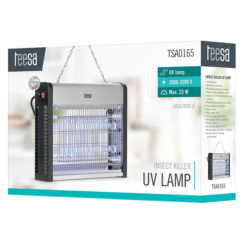 LAMPA UV ANTI INSECTE 2 X 8W TEESA EuroGoods Quality