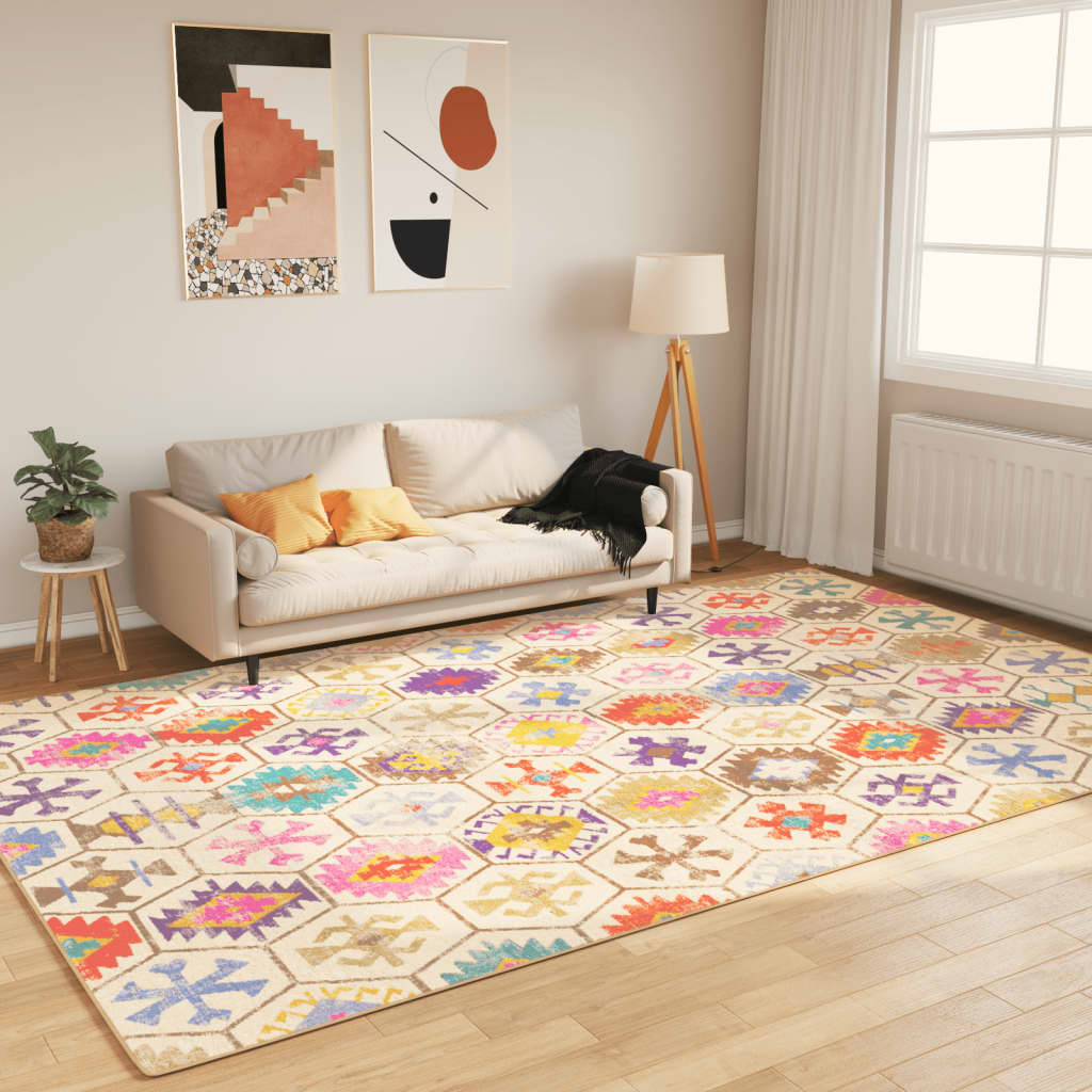 Covor lavabil, multicolor, 190x300 cm, anti-alunecare GartenMobel Dekor