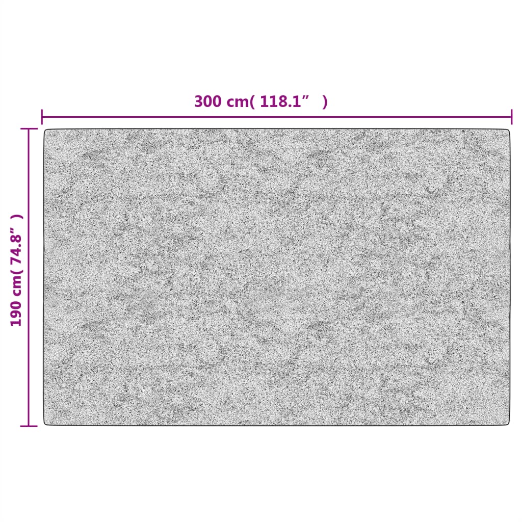 Covor lavabil, multicolor, 190x300 cm, anti-alunecare GartenMobel Dekor