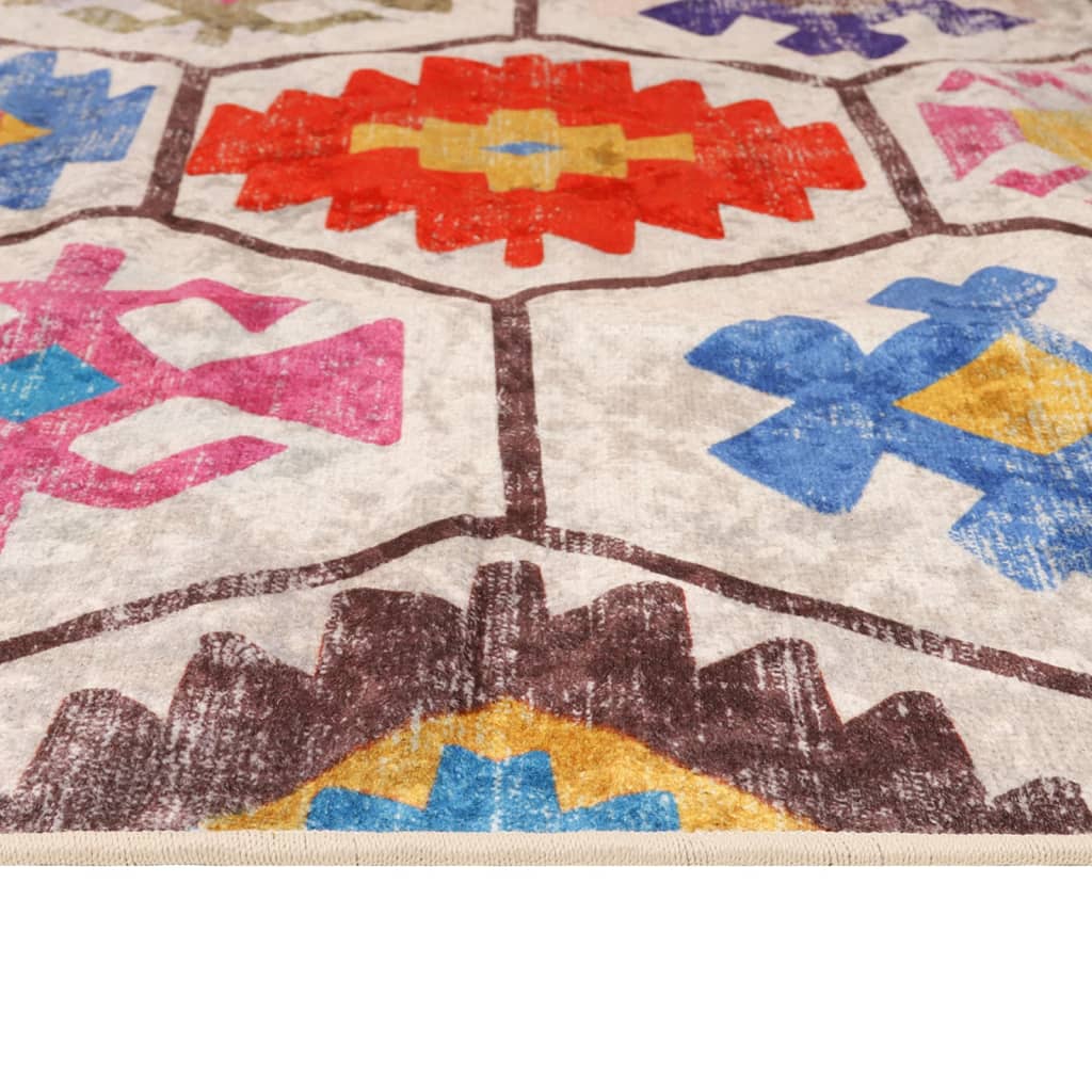 Covor lavabil, multicolor, 190x300 cm, anti-alunecare GartenMobel Dekor