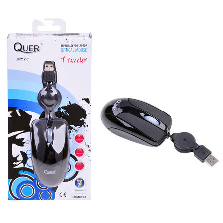 MOUSE OPTIC QUER MODEL TRAVELER (USB) EuroGoods Quality