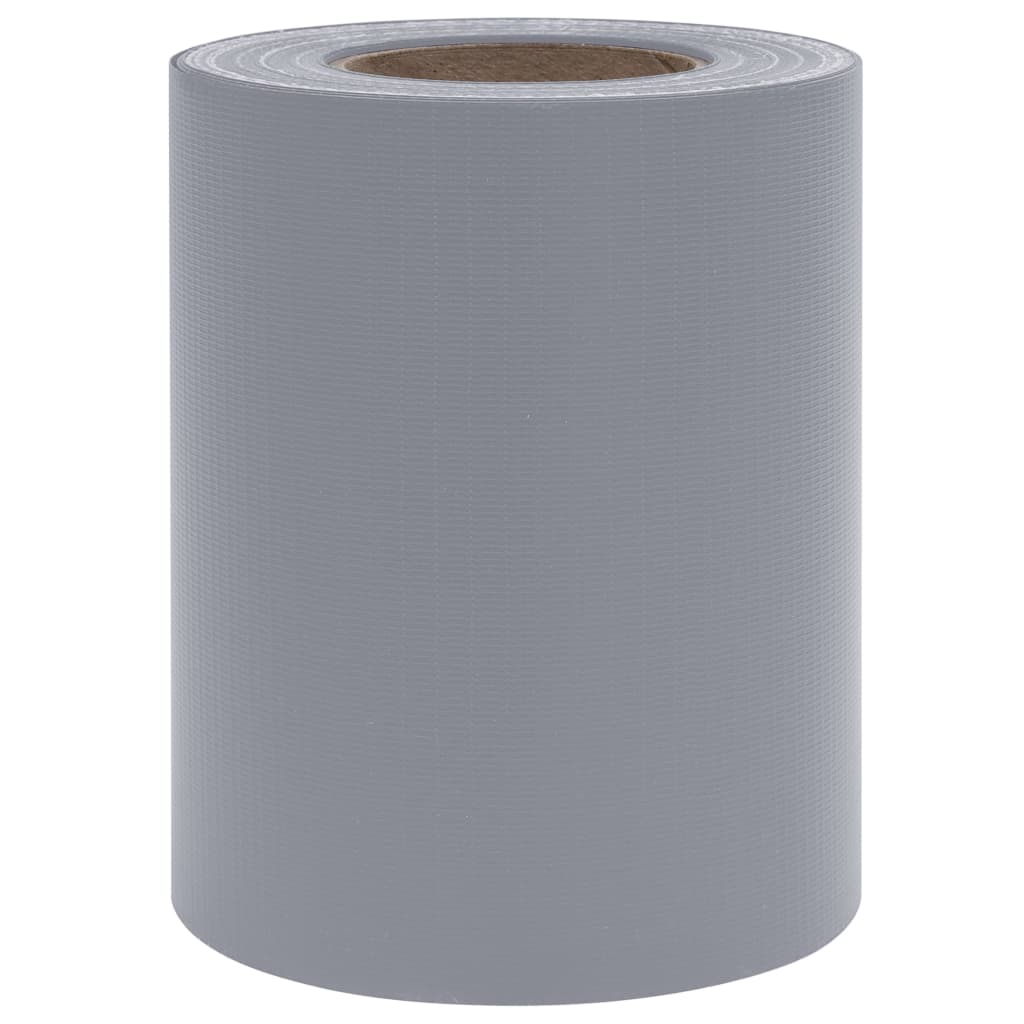 Panou de intimitate grădină, gri deschis mat, 35 x 0,19 m, PVC GartenMobel Dekor