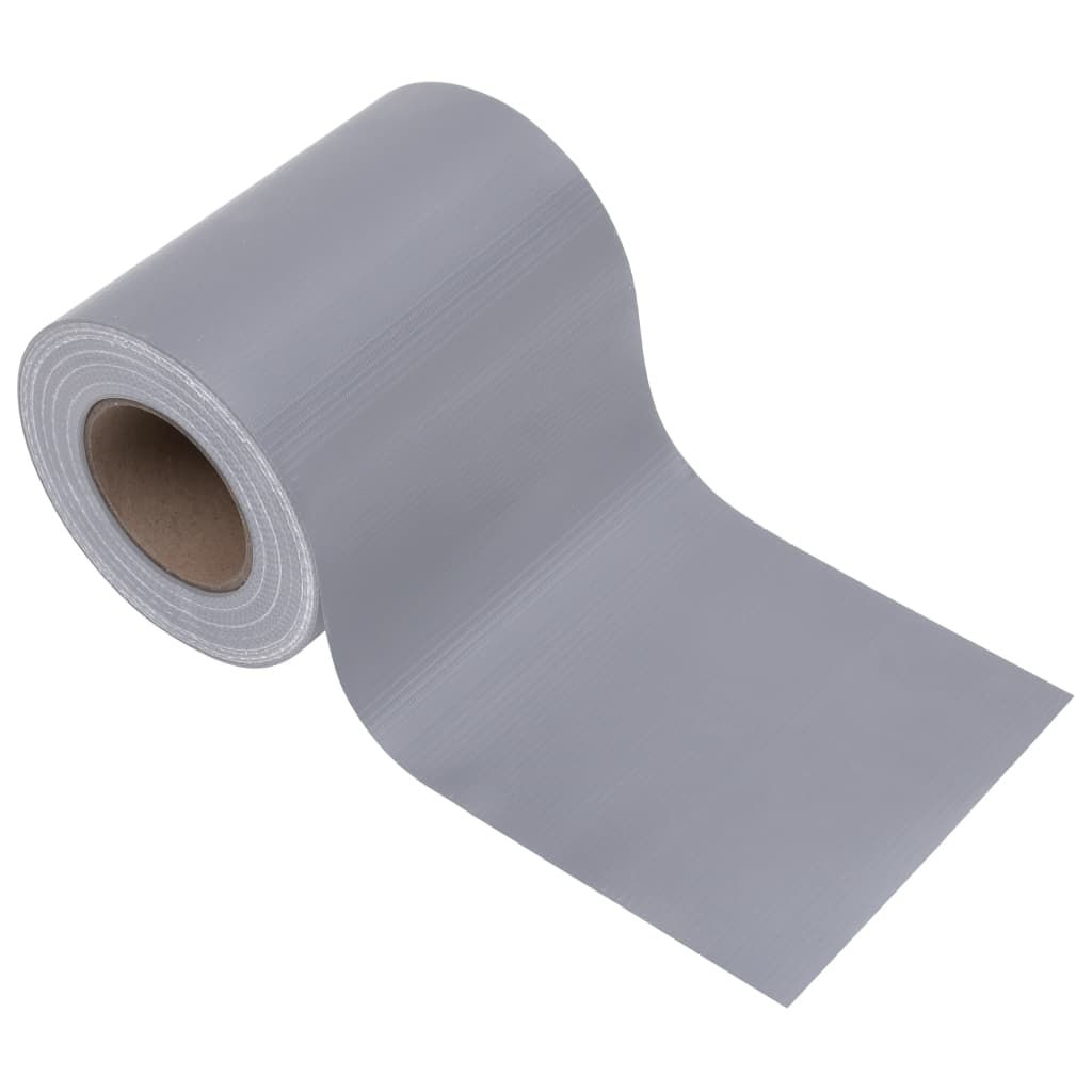 Panou de intimitate grădină, gri deschis mat, 35 x 0,19 m, PVC GartenMobel Dekor
