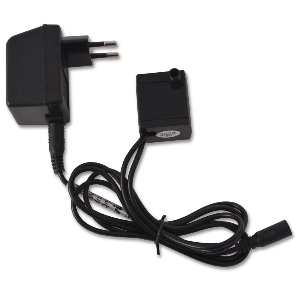 Fântână de interior cu iluminare LED, polirășină GartenMobel Dekor