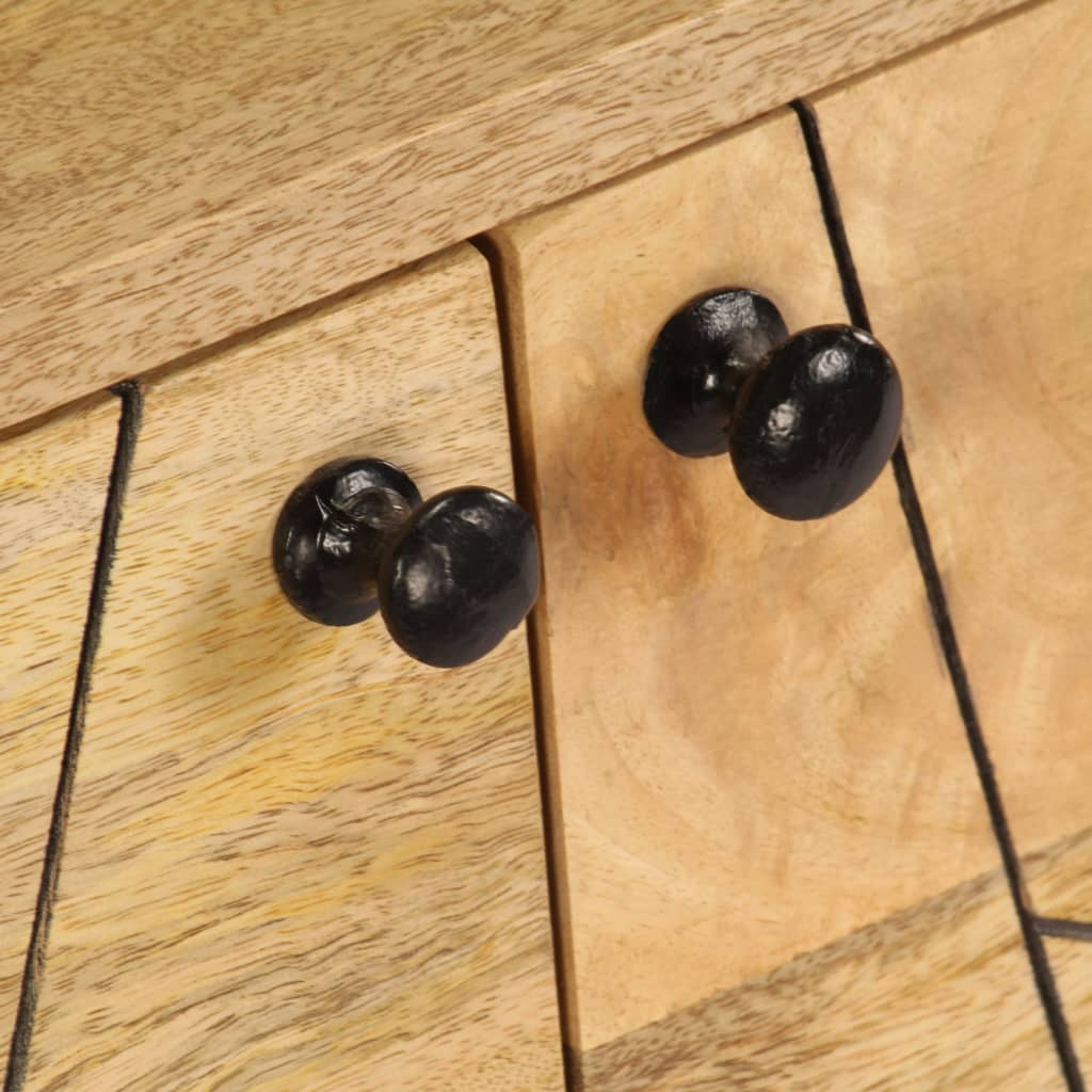 Comodă TV, lemn masiv de mango, 140 x 30 x 40 cm GartenMobel Dekor