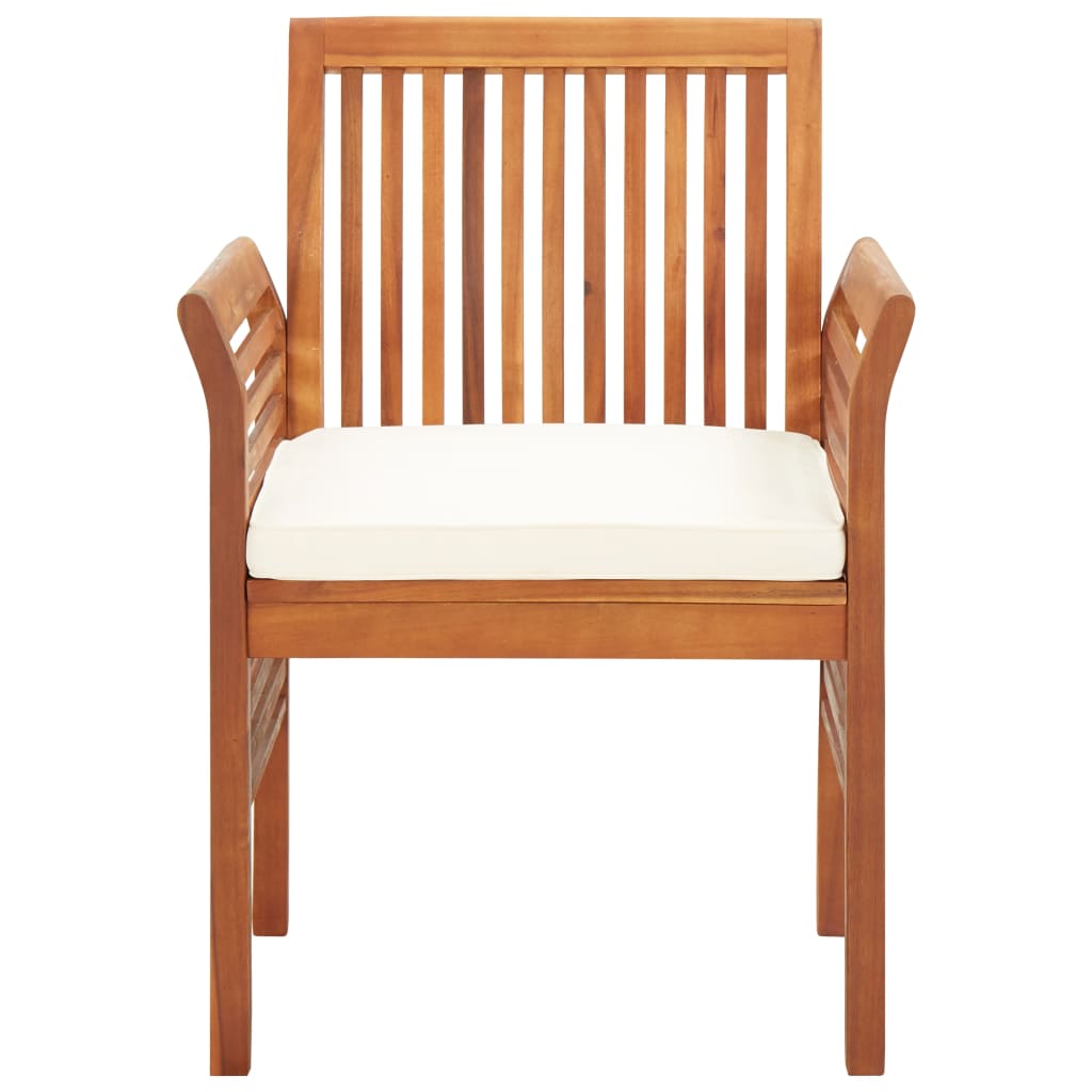 Set mobilier de exterior cu perne 7 piese lemn masiv de acacia GartenMobel Dekor